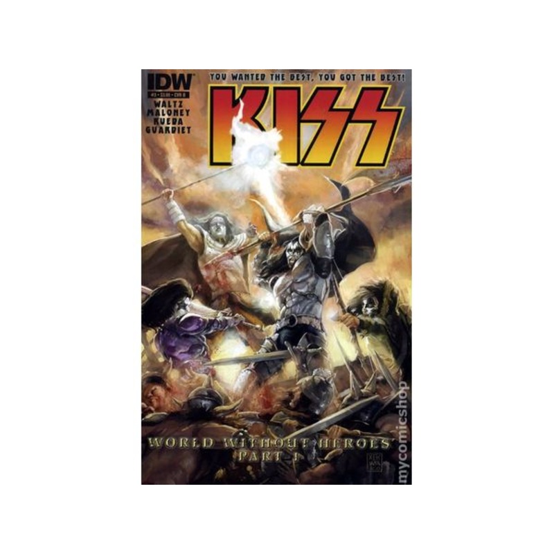 IDW - Kiss (2012) 003 - CVR B Variant Edition (Cond. VF-) - 14934