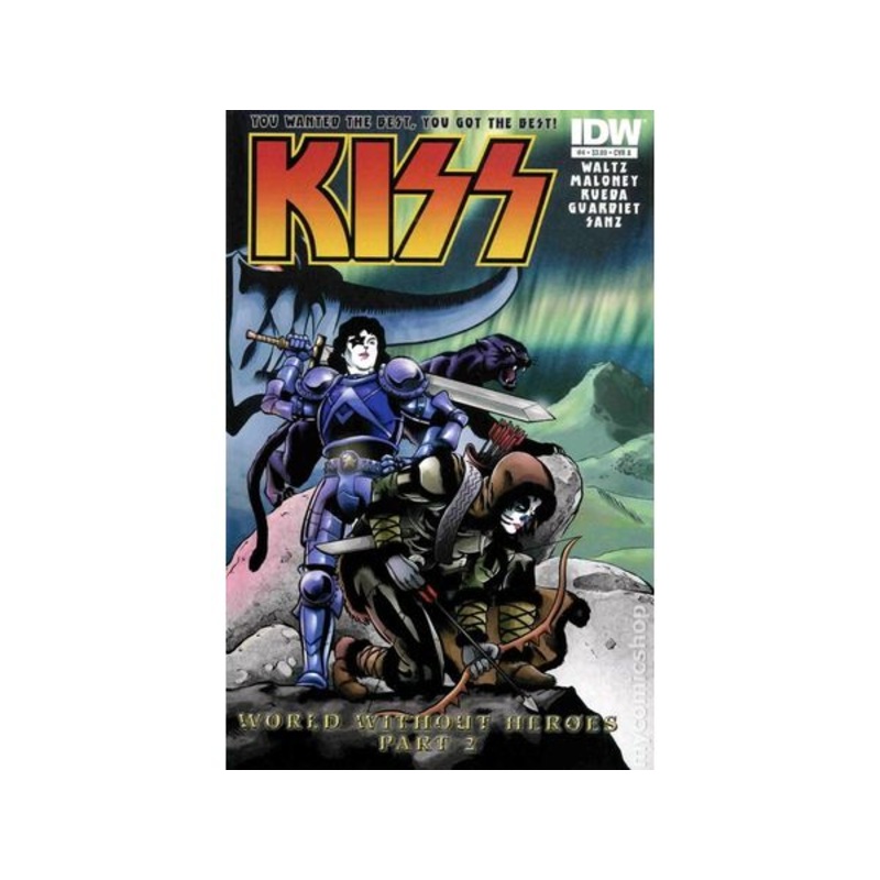 IDW - Kiss (2012) 004 (Cond. VF-) - 14933
