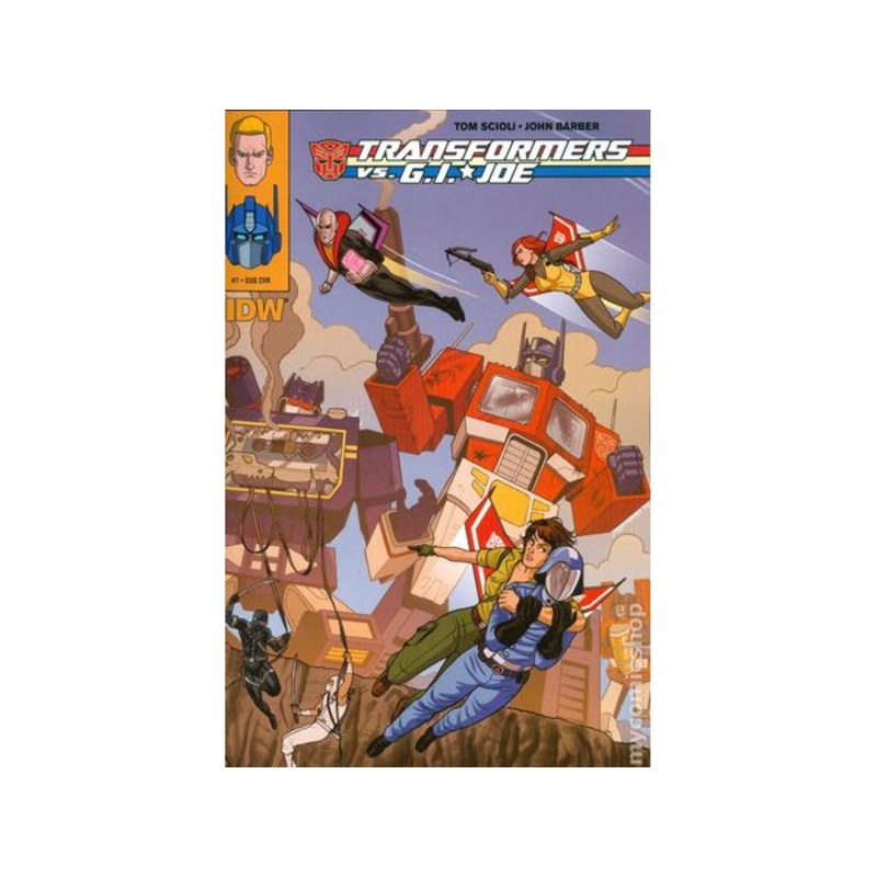 IDW - Transformers vs GI Joe (2014) 007 - Subscription Variant Edition (Cond. VF-) - 14663