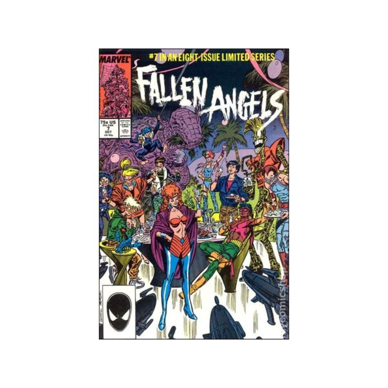 Marvel Comics - Fallen Angels (1987) 007 (Cond. FN+) - 15277