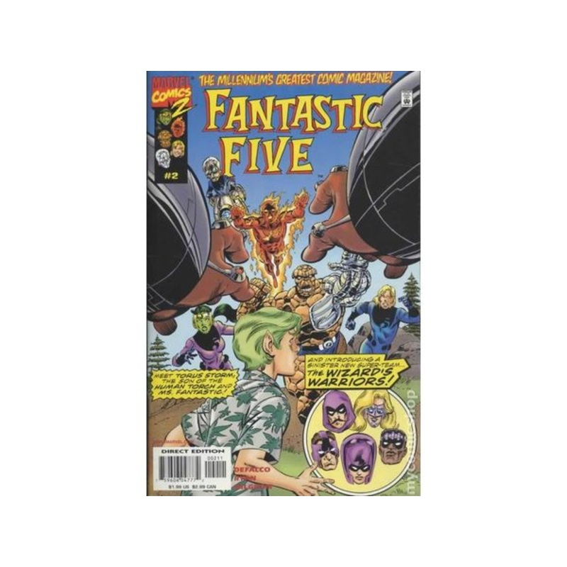 Marvel Comics - Fantastic Five (1991 1st Series) 002 (Cond. FN/VF) - 15269