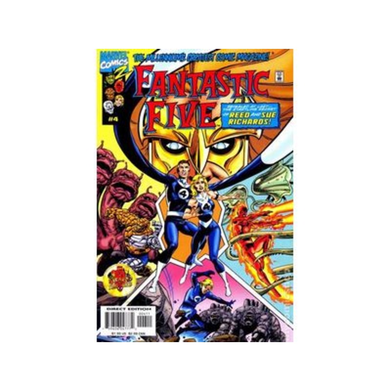 Marvel Comics - Fantastic Five (1991 1st Series) 004 (Cond. VG) - 15267