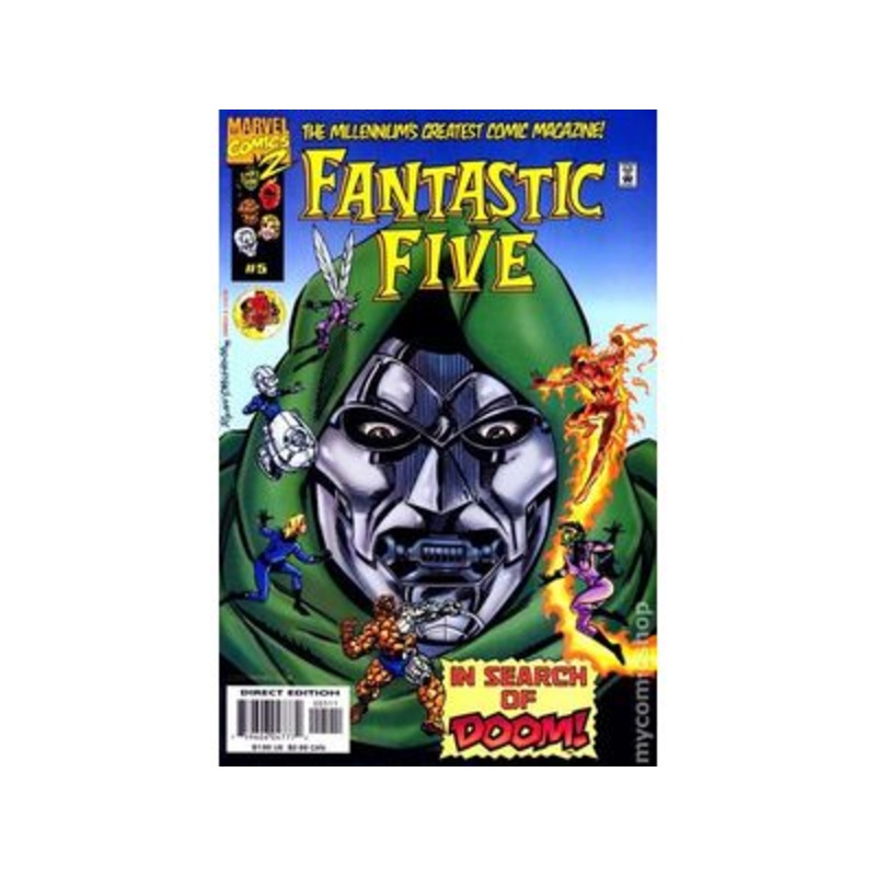 Marvel Comics - Fantastic Five (1991 1st Series) 005 (Cond. VF-) - 15266