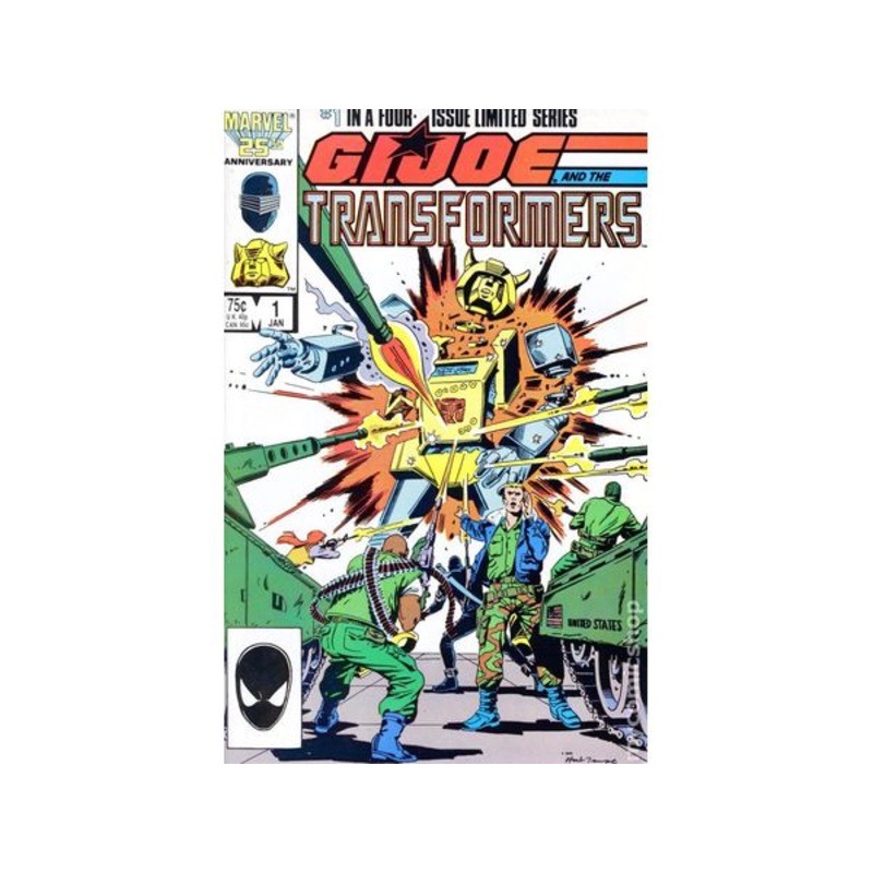 Marvel Comics - GI Joe and The Transformers (1987) 001 (Cond. VF-) - 14669