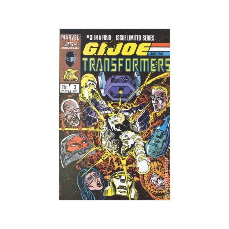 Marvel Comics - GI Joe and The Transformers (1987) 003 (Cond. VF-) - 14671