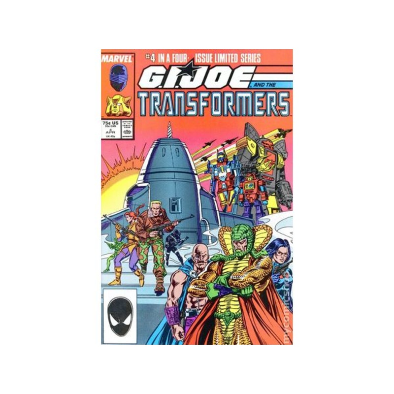 Marvel Comics - GI Joe and The Transformers (1987) 004 (Cond. VF-) - 14672