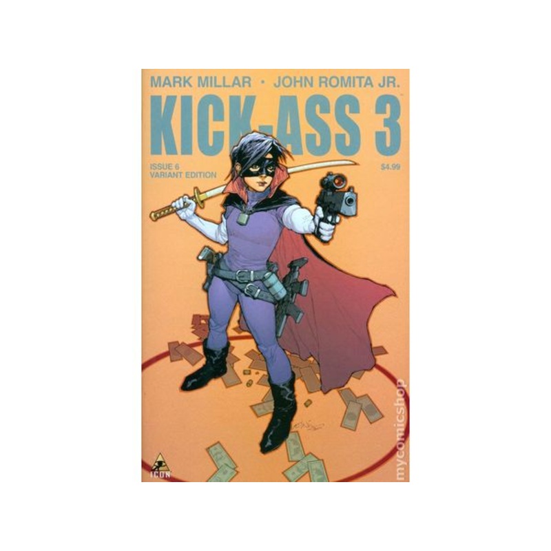 Marvel Comics - Kick-Ass 3 (2013) 006 - CVR B Variant Edition (Cond. VF-) - 14917