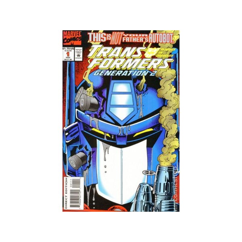 Marvel Comics - Transformers Generation 2 (1993) 001 - Newstand Cover Variant Edition (Cond. VF-) - 14675