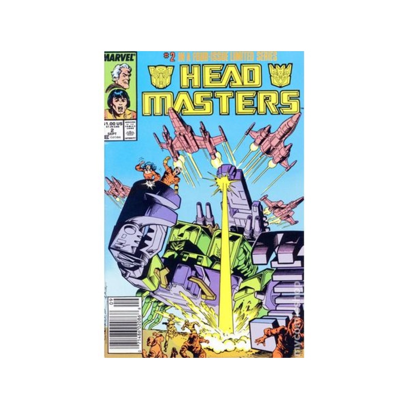 Marvel Comics - Transformers Headmasters (1987) 002 (Cond. VF-) - 14677