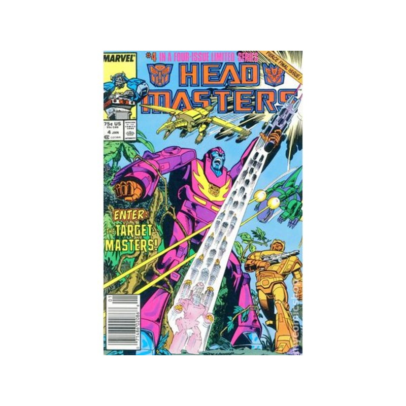 Marvel Comics - Transformers Headmasters (1987) 004 (Cond. VF-) - 14679