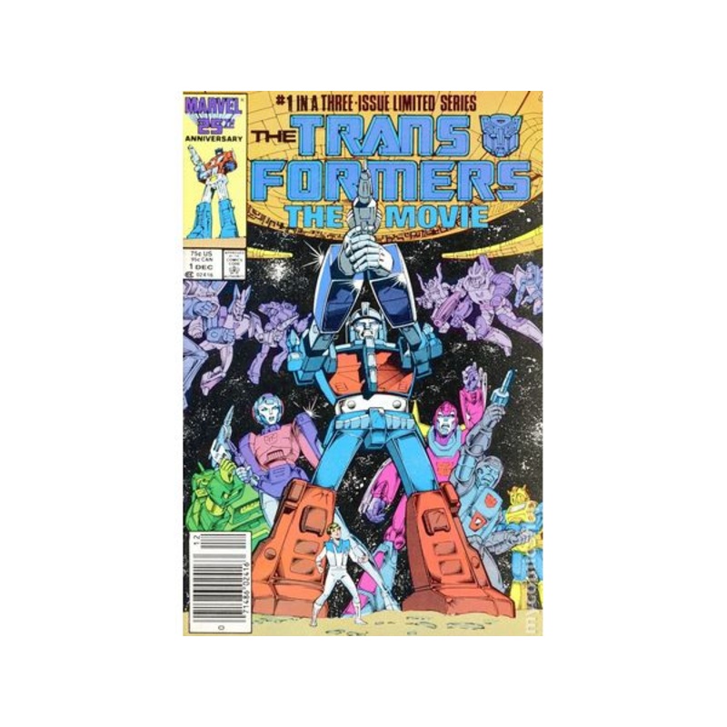 Marvel Comics - Transformers The Movie (1986) 001 (Cond. VF-) - 14673