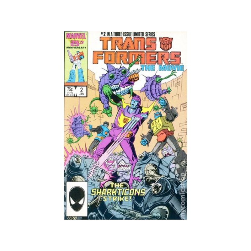 Marvel Comics - Transformers The Movie (1986) 002 (Cond. VF-) - 14674
