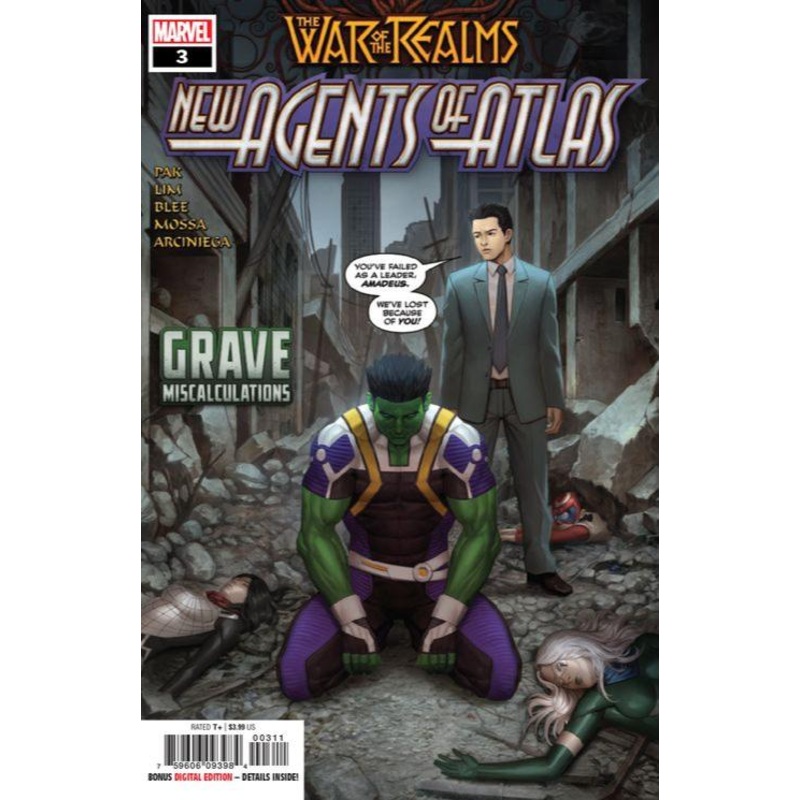 Marvel Comics - War of The Realms New Agents of Atlas (2019) 003 (Cond. FN) - 1161