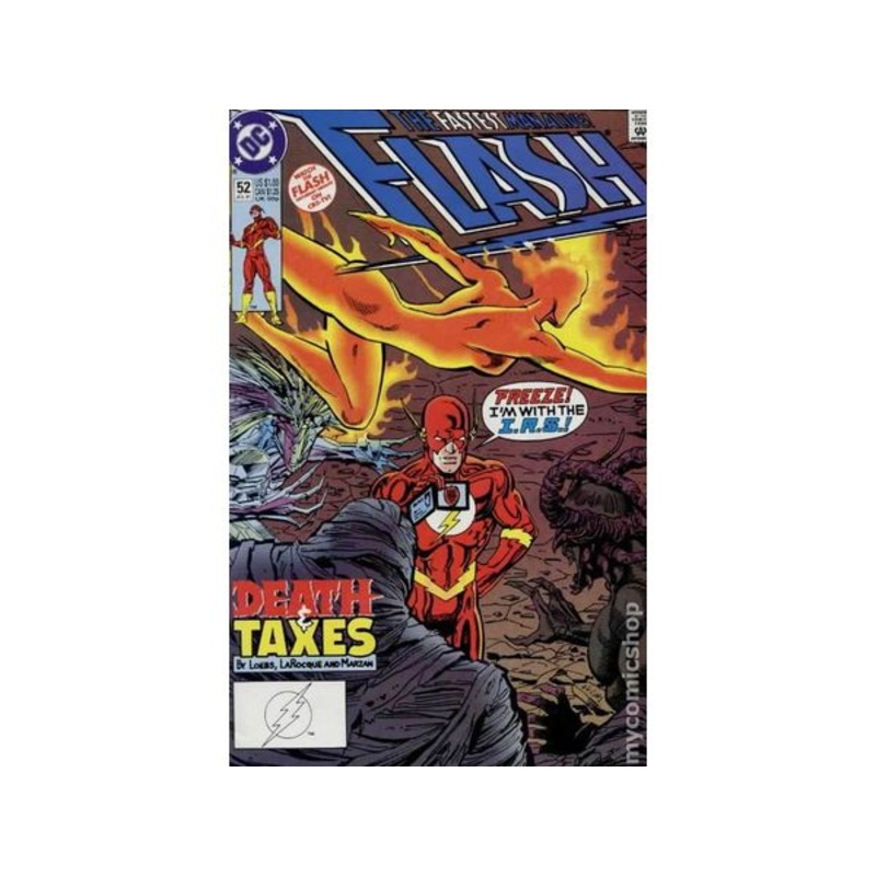 DC Comics - Flash (1987 2nd Series) 052 (Cond. FN/VF) - 15465
