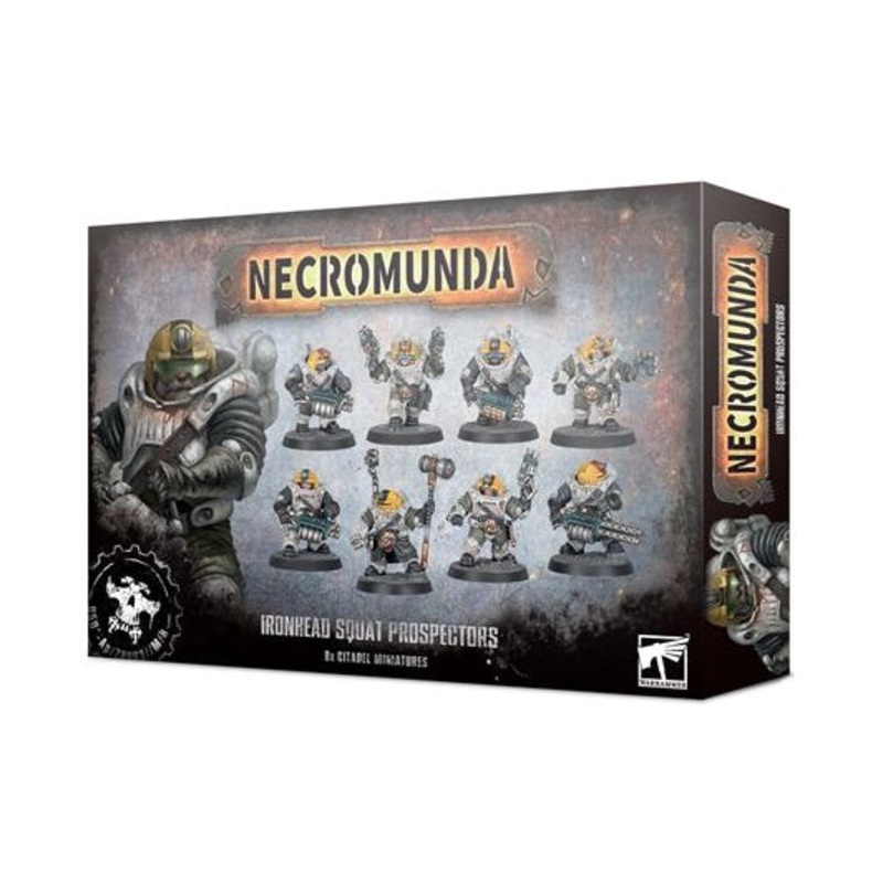 Games Workshop - Necromunda - Ironhead Squat Prospectors - 301-01