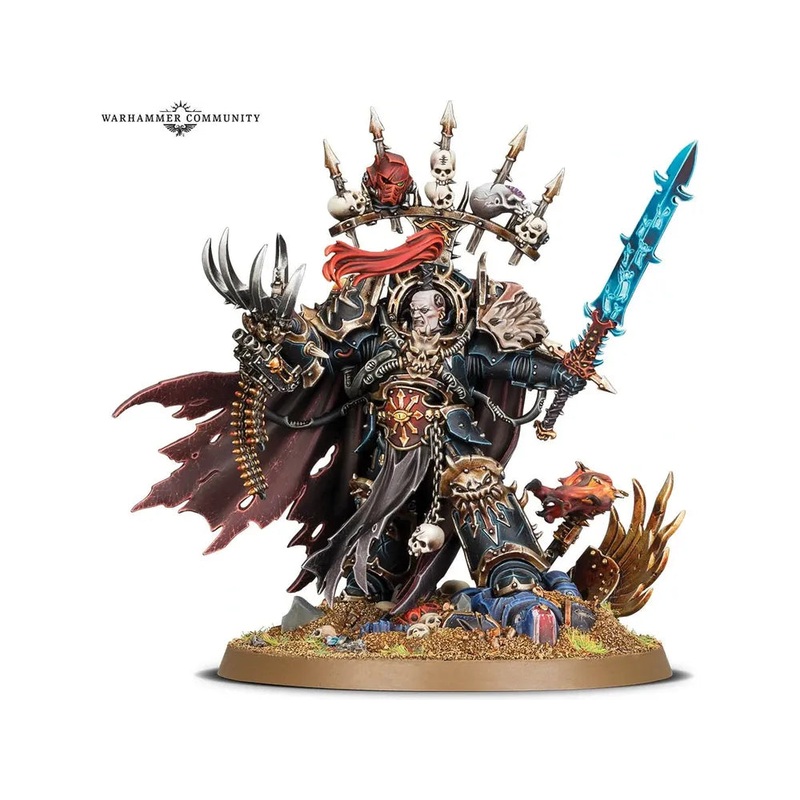 Games Workshop - Warhammer 40K - Chaos Space Marines - Abaddon The Despoiler - 43-60