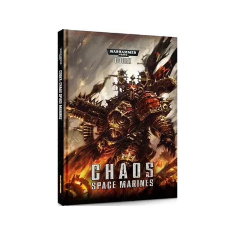 Games Workshop - Warhammer 40K - Codex - Chaos Space Marines - 7th Edition Hardcover - OUTDATED - WH0003