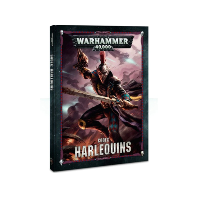 Games Workshop - Warhammer 40K - Codex - Eldar - Harlequins - 8th Edition - Hardcover - 60-03