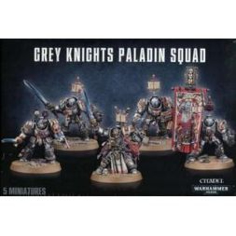 Games Workshop - Warhammer 40K - Grey Knights - Paladin Squad - 57-09
