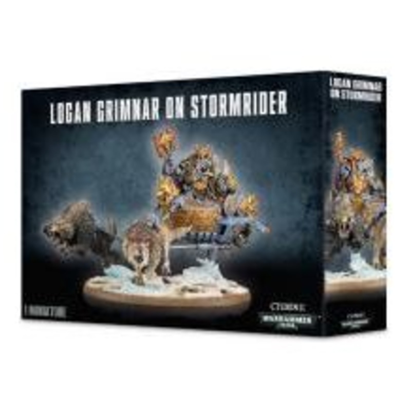 Games Workshop - Warhammer 40K - Logan Grimnar on Stormrider - 53-13