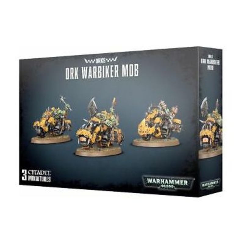Games Workshop - Warhammer 40K - Orks - Warbiker Mob - 50-07