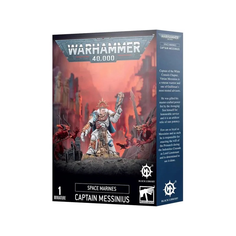 Games Workshop - Warhammer 40K - Space Marines - Captain Messinius - 55-30