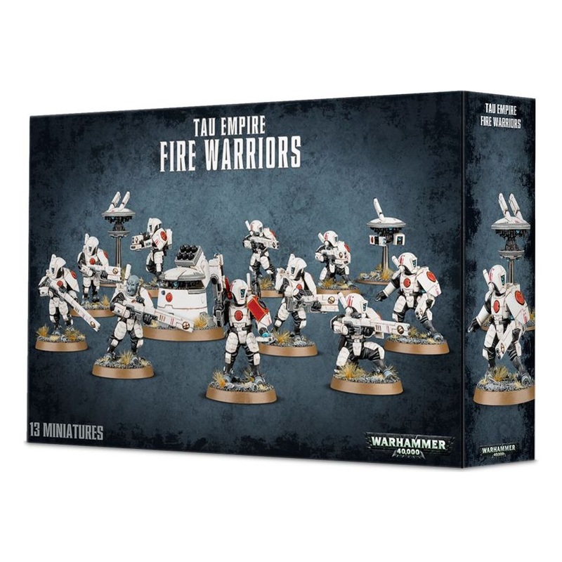 Games Workshop - Warhammer 40K - Tau Empire Fire Warriors - 56-06 - OLD BOX DISCONTINUED