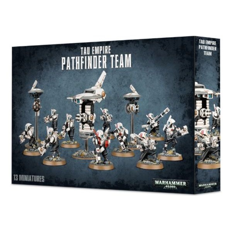 Games Workshop - Warhammer 40K - Tau Empire - Pathfinder Team - 56-09 - OLD BOX DISCONTINUED