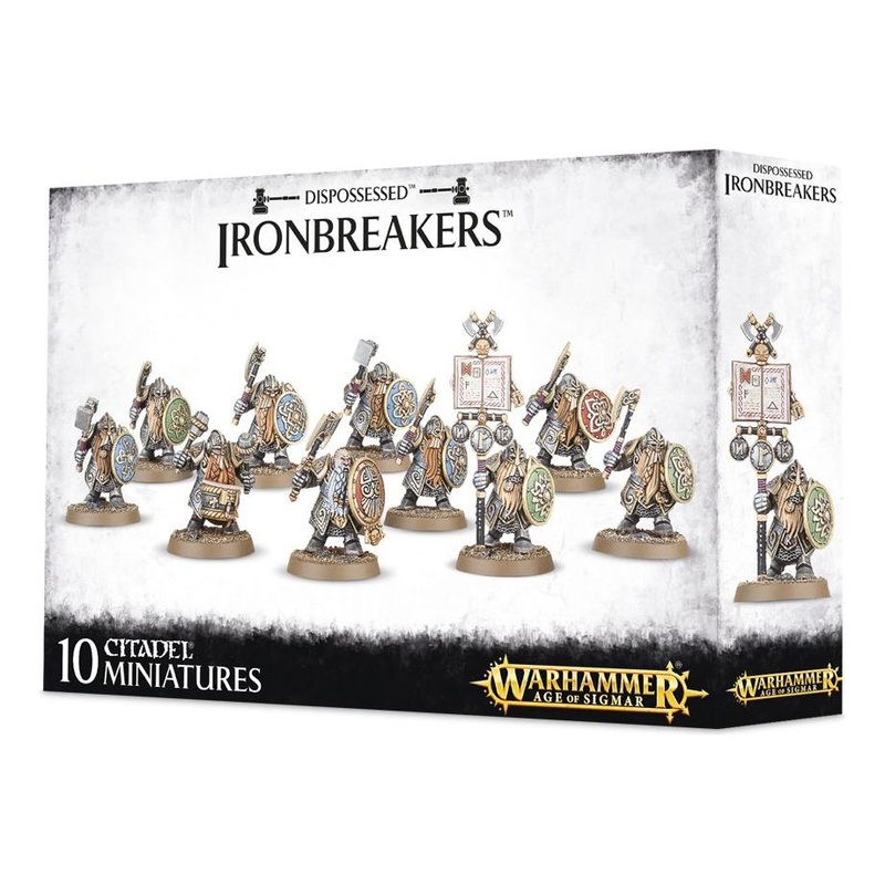 Games Workshop - Warhammer Age of Sigmar - Dispossessed - Ironbreakers - 84-10