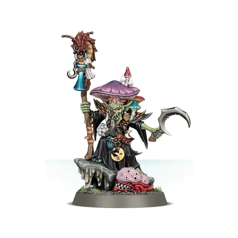 Games Workshop - Warhammer Age of Sigmar - Fungoid Cave-Shaman Snazzgar Stinkmullet - 89-08