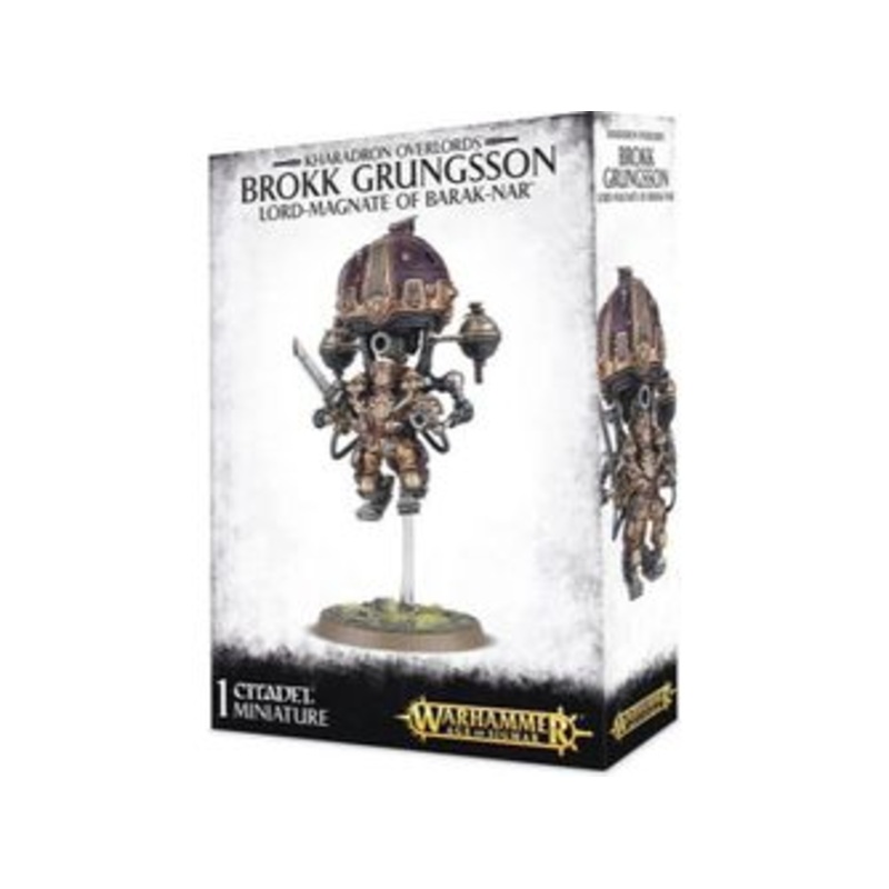 Games Workshop - Warhammer Age of Sigmar - Kharadron Overlords - Brokk Grungsson - Lord-Magnate of Barak-Nar  - 84-30