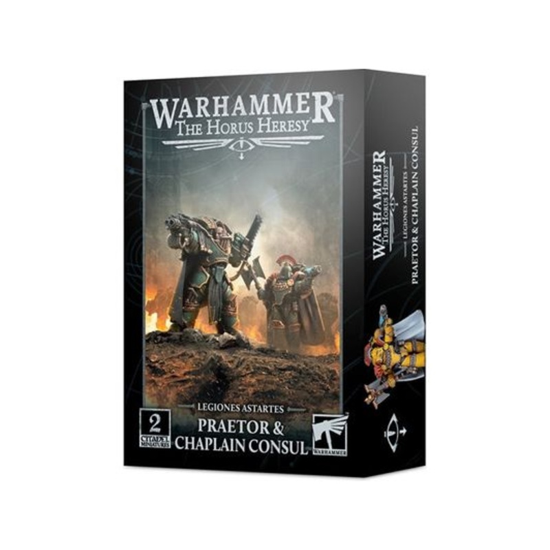 Games Workshop - Warhammer Horus Heresy - Legiones Astartes - Praetor & Chaplain Consul - 31-08