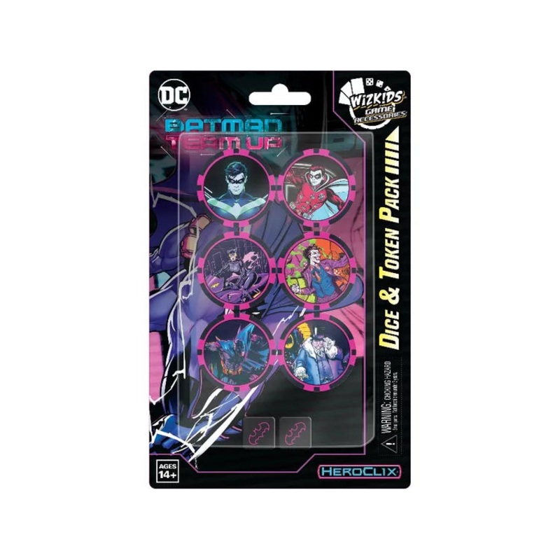 Wizkids - DC - HeroClix - Batman Team-Up - Dice and Token Pack