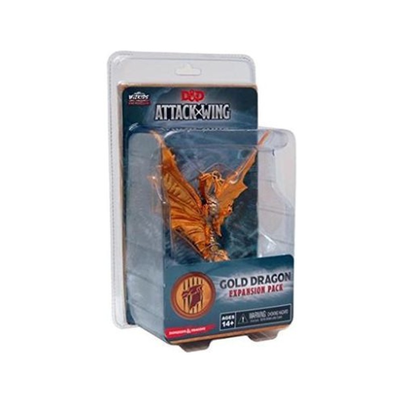 Wizkids - Dungeons and Dragons Attack Wing - Gold Dragon Expansion Pack - 71608