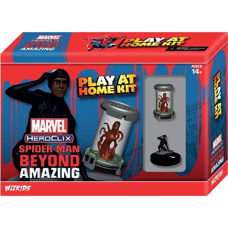 Wizkids - Marvel - HeroClix - Spider-Man Beyond Amazing - Miles Morales - Play at Home Kit