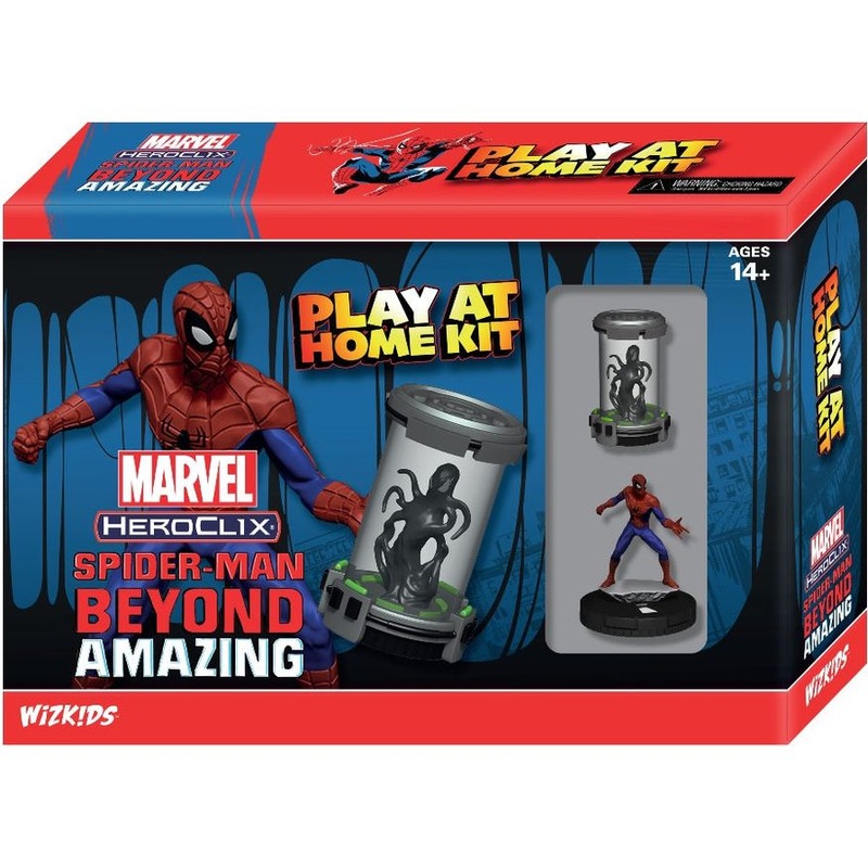 Wizkids - Marvel - HeroClix - Spider-Man Beyond Amazing - Peter Parker - Play at Home Kit