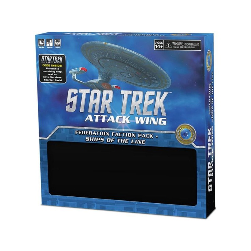 Wizkids - Star Trek Attack Wing - Federation Faction Pack - Ships of The Line