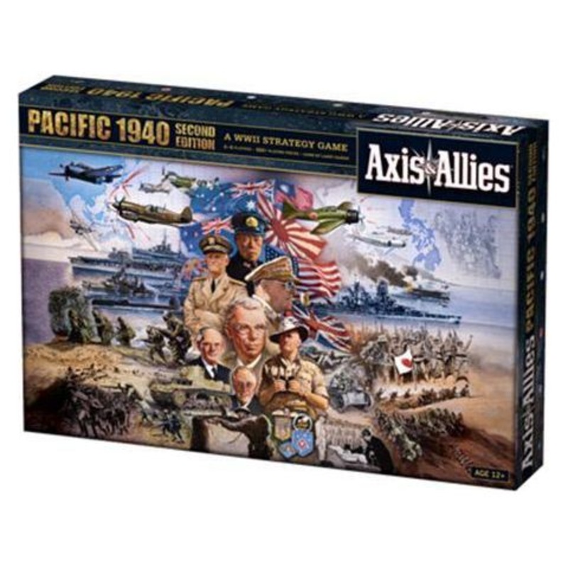 Avalon Hill - Axis and Allies Pacific - 1940 2nd Edition - Board Game