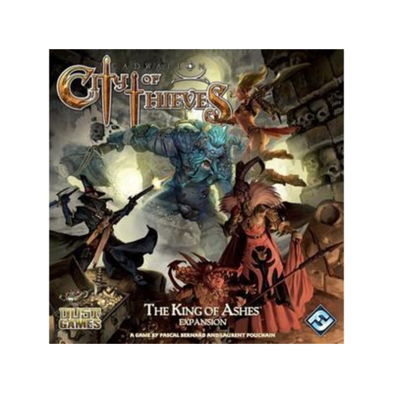 Fantasy Flight Games - City of Thieves - Cadwallon The King of Ashes Expansion