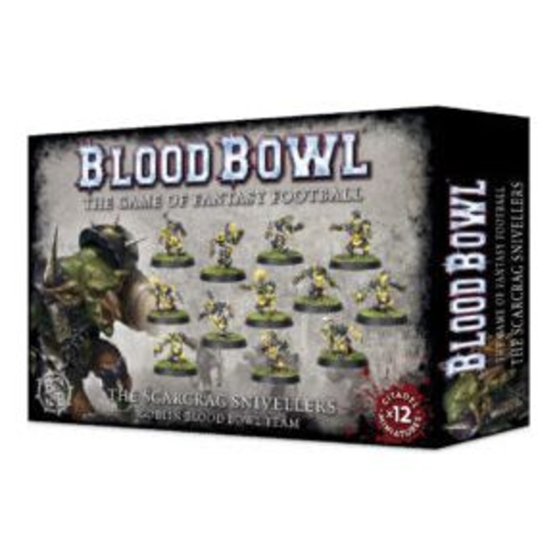 Games Workshop - Blood Bowl - Goblin Team - Scarcrag Snivellers - 200-27