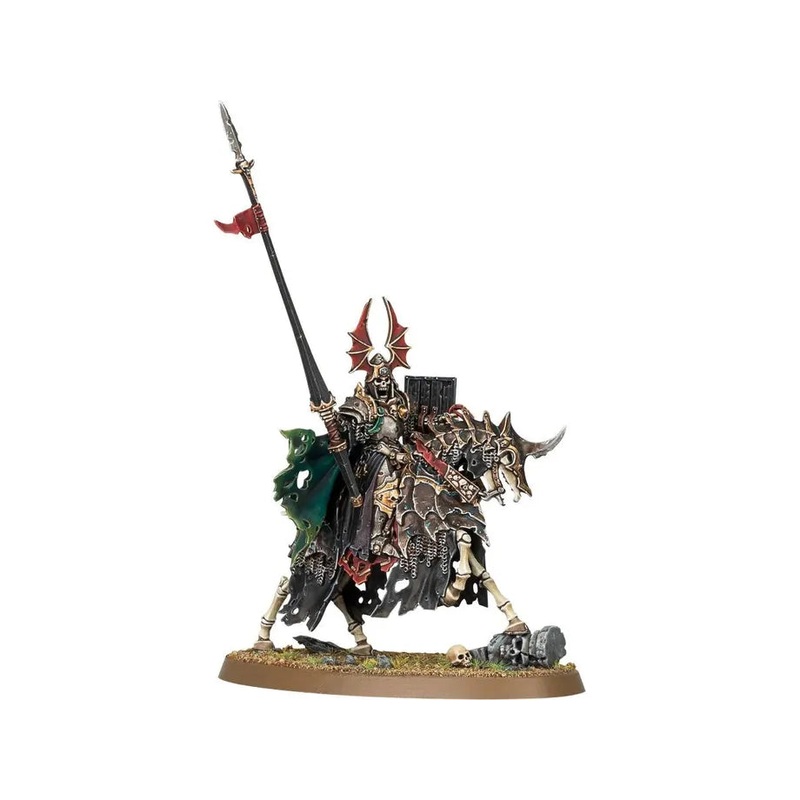 Games Workshop - Warhammer Age of Sigmar - Soulblight Gravelords - Wight King on Skeletal Steed - 91-65