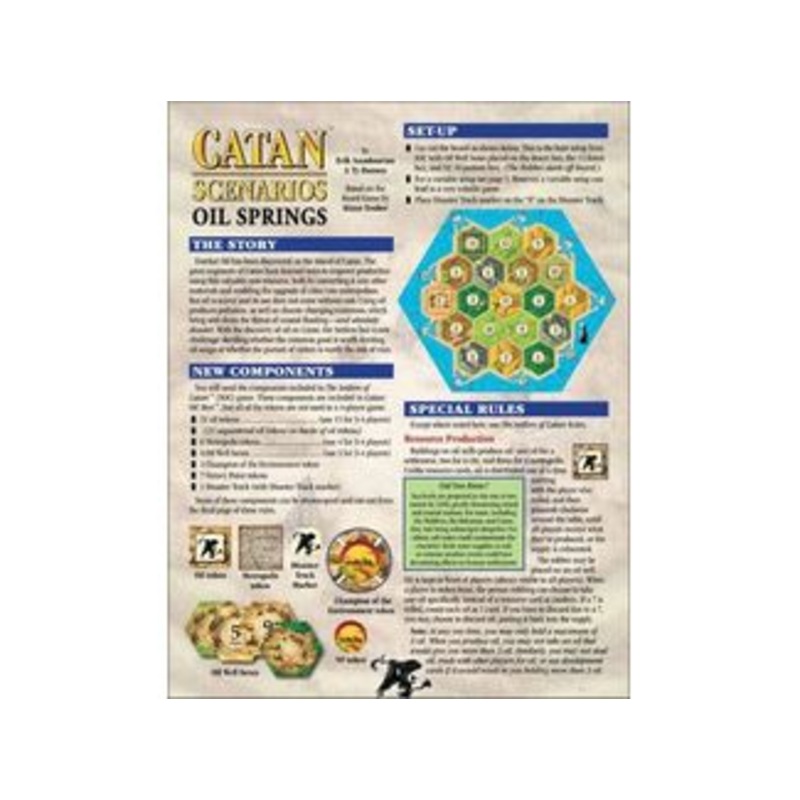 Mayfair Games - Catan Scenarios - Oil Springs