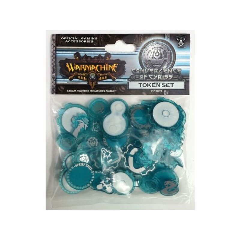 Privateer Press - Warmachine - Convergence of Cyriss - MK II - Token Set - PIP 91073