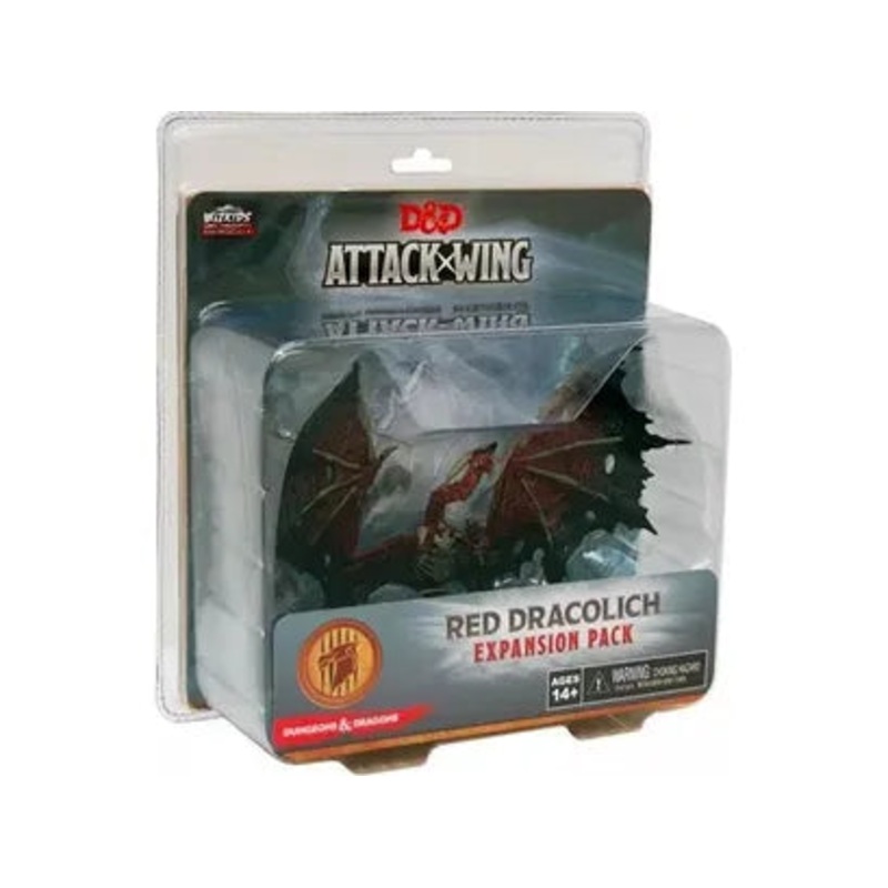 Wizkids - Dungeons and Dragons Attack Wing - Red Dracolich Expansion Pack - 71716