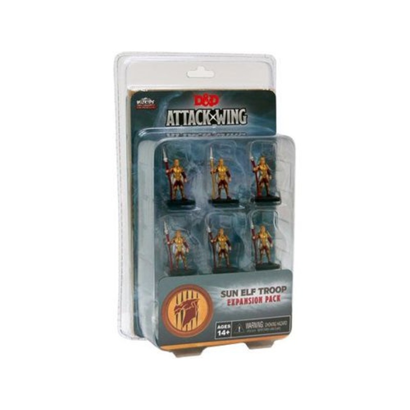 Wizkids - Dungeons and Dragons Attack Wing - Sun Elf Troop Expansion Pack - 71592