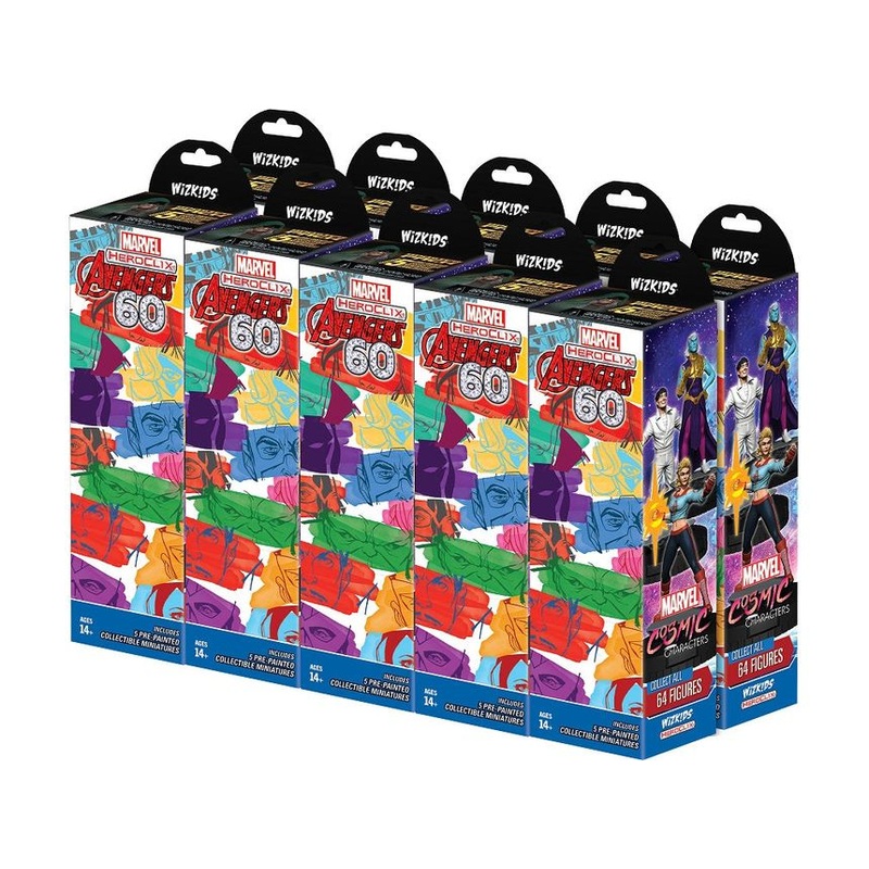 Wizkids - Marvel - HeroClix - Avengers 60th Anniversary - Booster Brick
