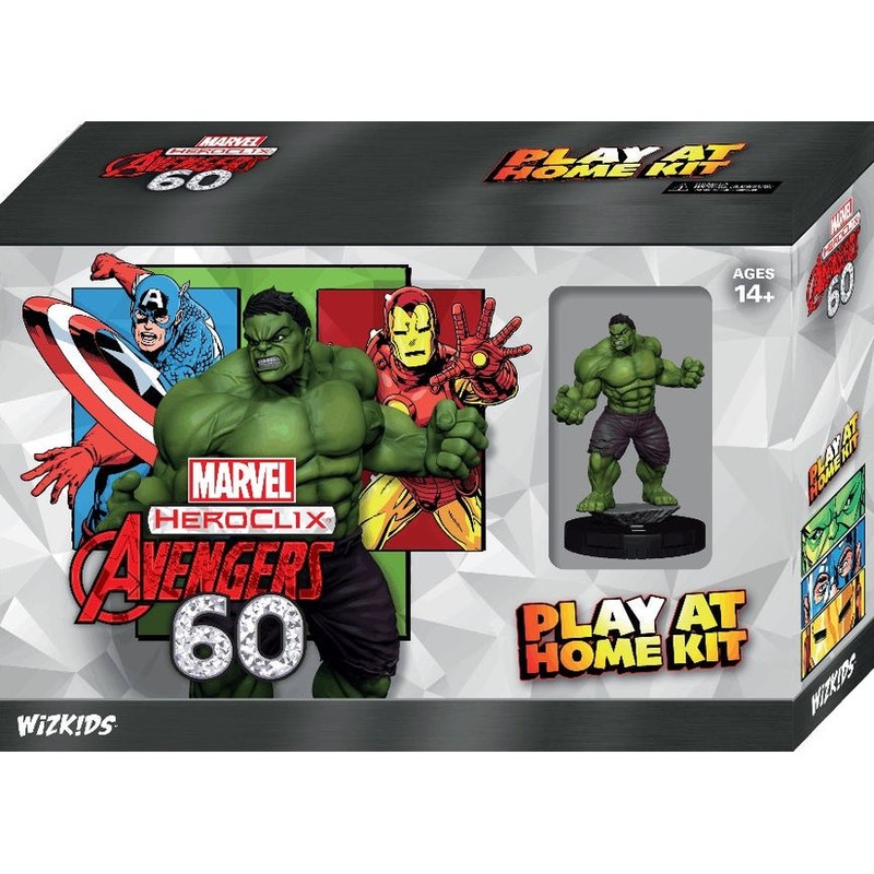 Wizkids - Marvel - HeroClix - Avengers 60th Anniversary - Play at Home - Hulk