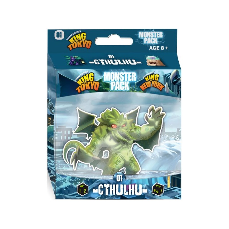 Iello Games - King of Tokyo - New York - Cthulhu Monster Pack