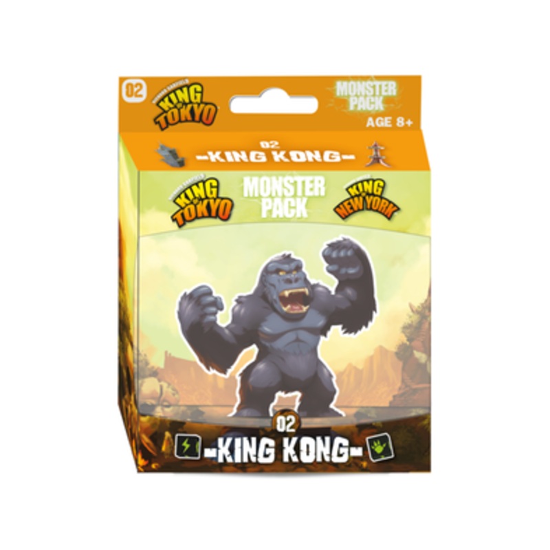 Iello Games - King of Tokyo - New York - King Kong Monster Pack