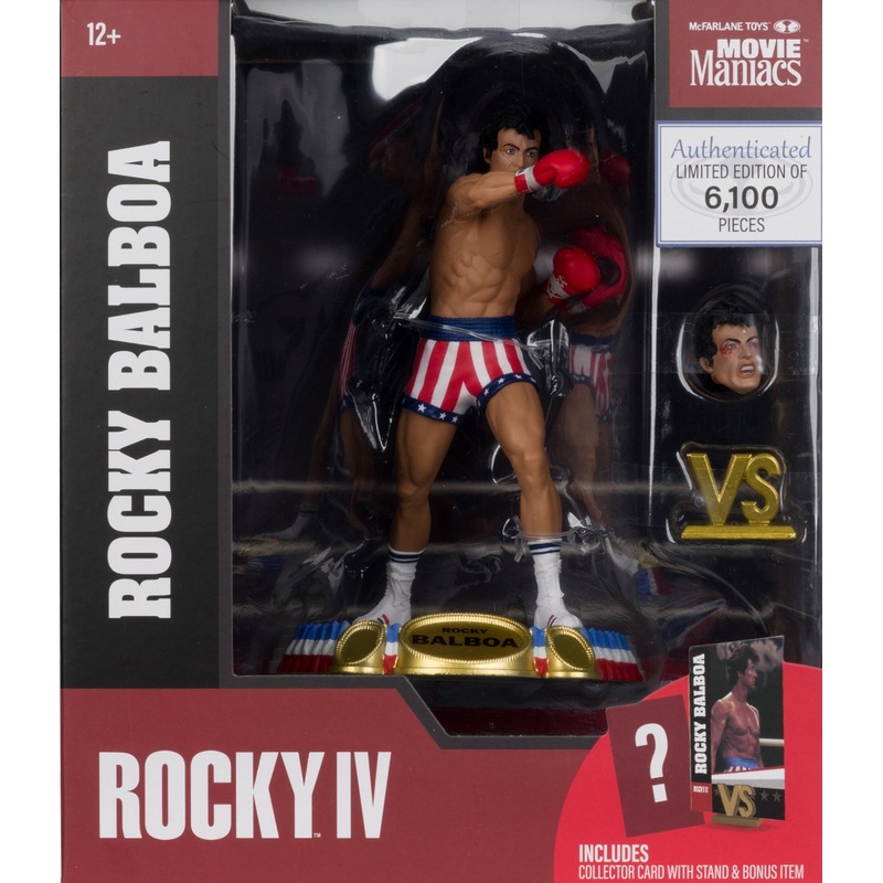 McFarlane Toys - Movie Maniacs - Rocky WV3 - Rocky Balboa (Rocky IV) - Action Figure